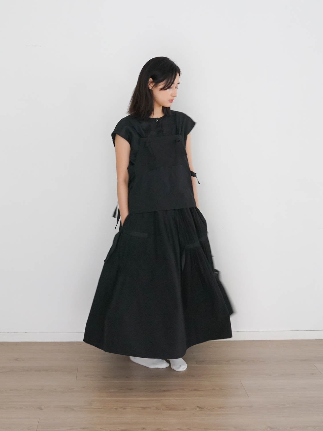 organ skirt black